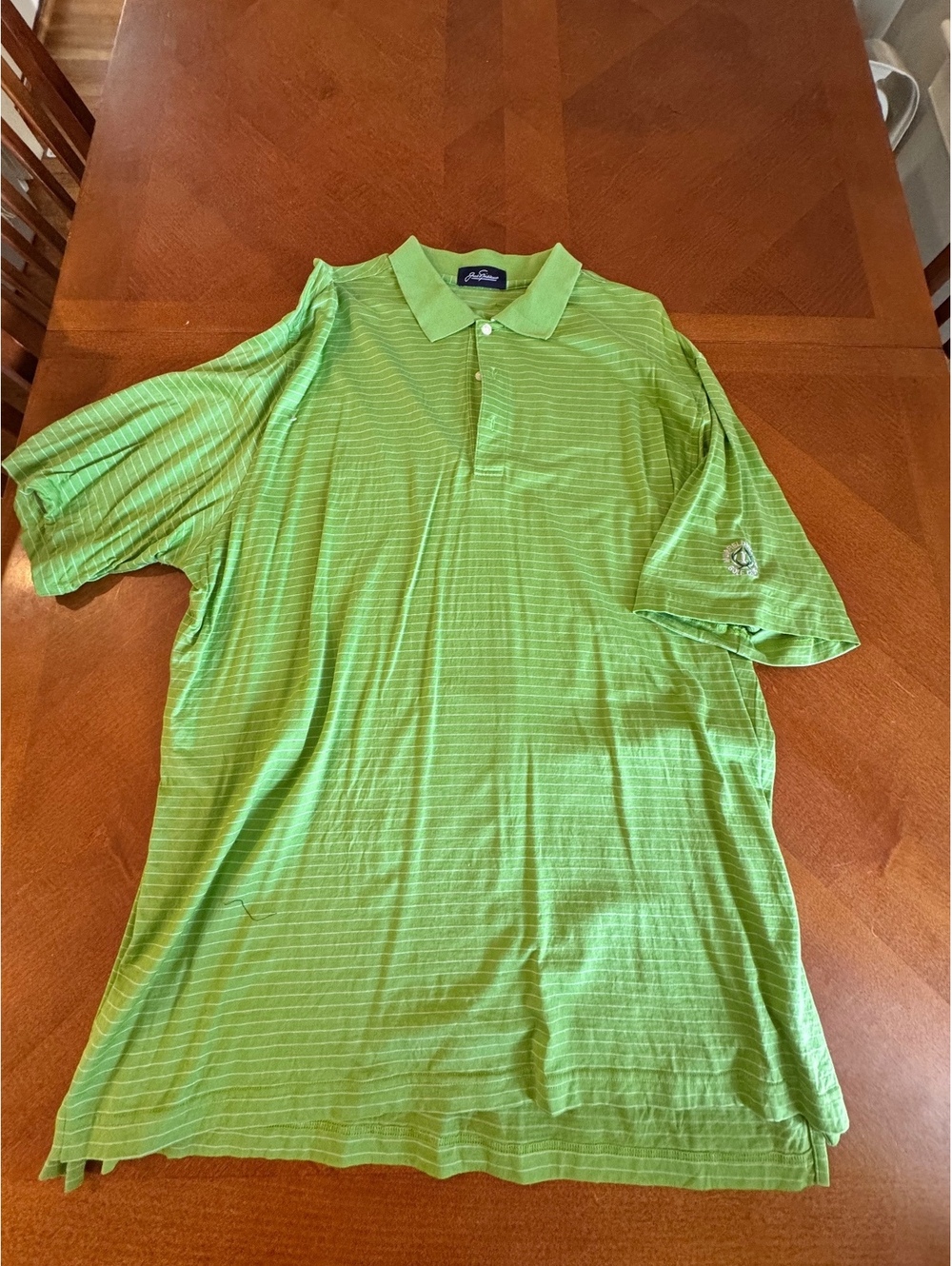 Vintage Jack Nicklaus XXL Green Shirt Murfield Village Golf Club  d433